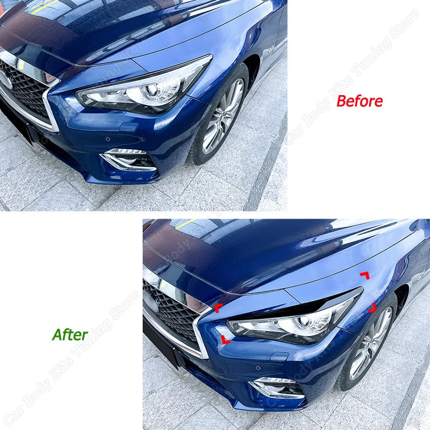 Q50 Headlight Eyelids