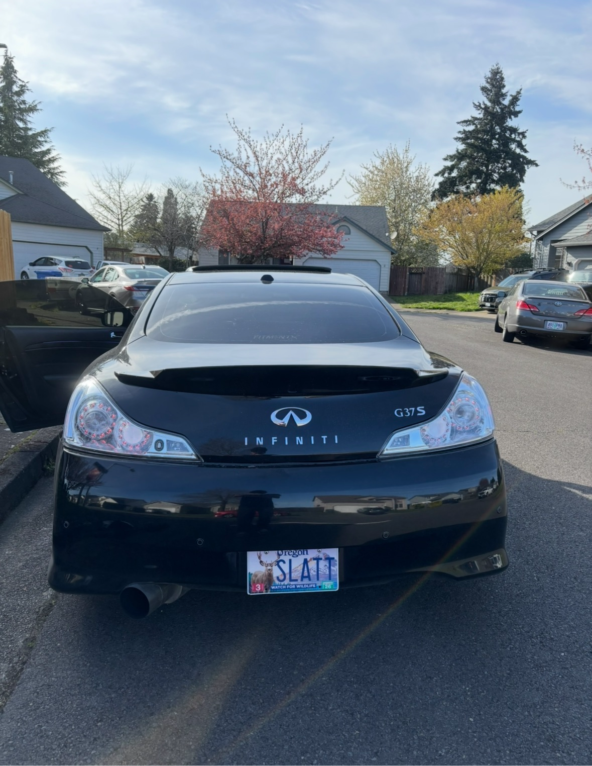 G37 COUPE CLEAR TAILLIGHTS